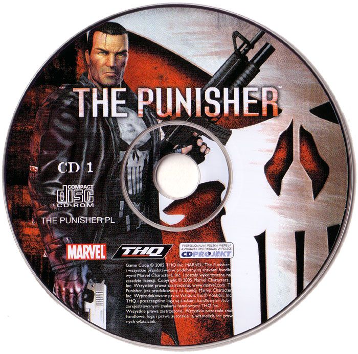 Media for The Punisher (Windows): Disc 1