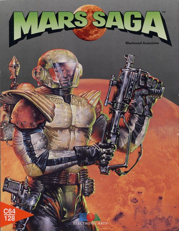 Front Cover for Mars Saga (Commodore 64)