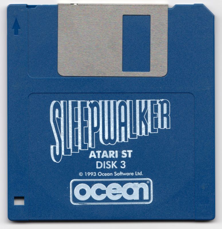 Media for Sleepwalker (Atari ST): Disk 3