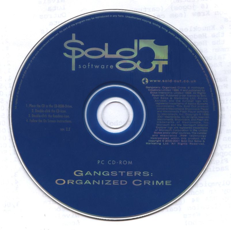 Media for Gangsters: Organized Crime (Windows) (Sold Out Software release)