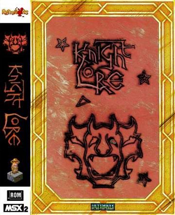 Front Cover for Knight Lore Remake (MSX) (RetroWorks release)