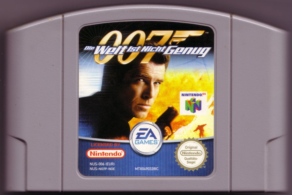 Media for 007: The World Is Not Enough (Nintendo 64)