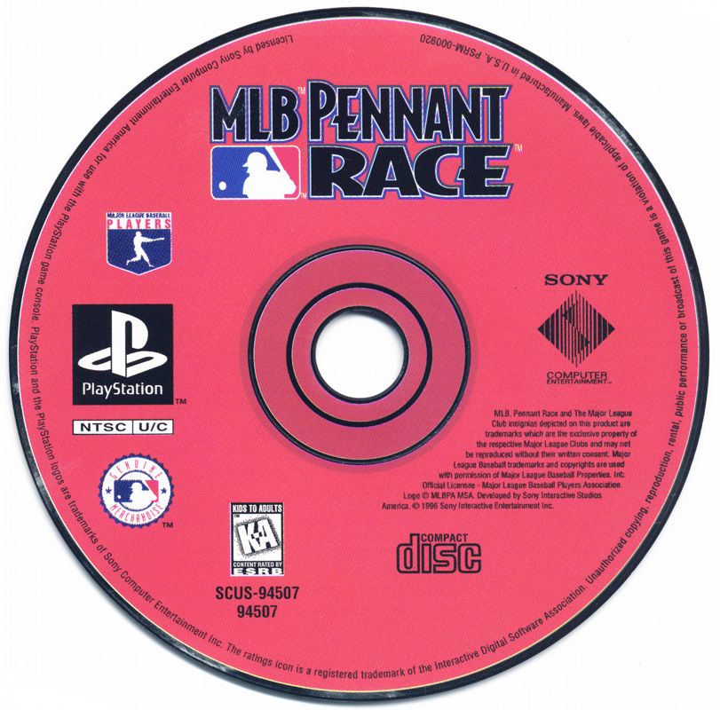 Media for MLB Pennant Race (PlayStation)