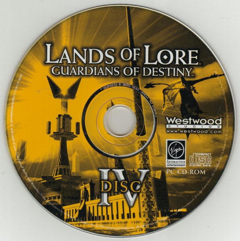 Media for Lands of Lore: Guardians of Destiny (DOS and Windows) (Asian): Disc 4
