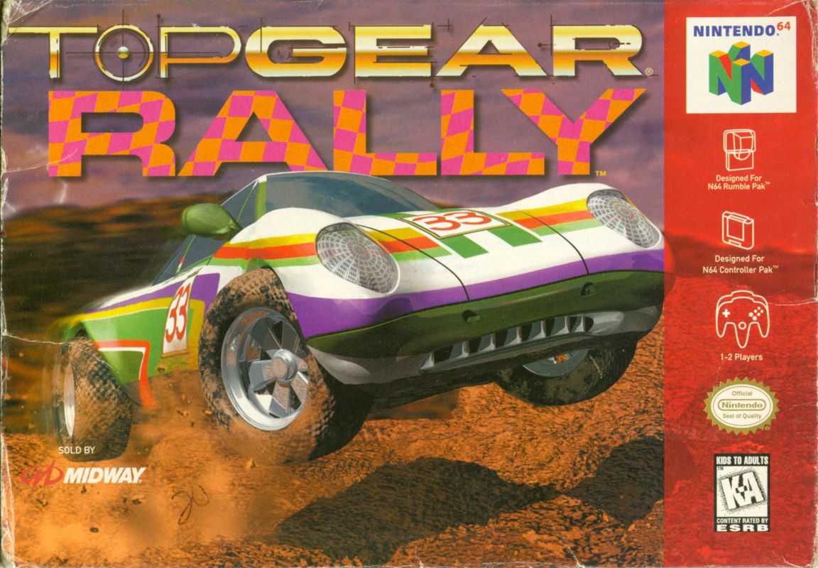 Front Cover for Top Gear Rally (Nintendo 64)