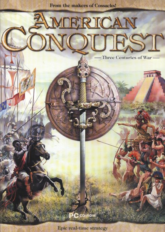 Front Cover for American Conquest (Windows) (Mediafashion newspaper release)