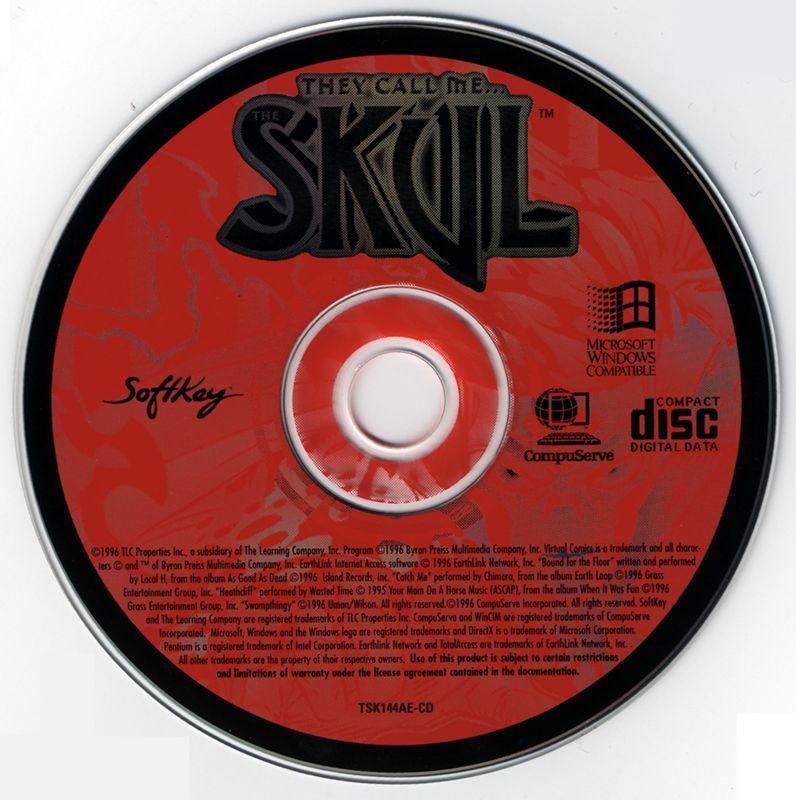 Media for They Call Me... The Skul (DOS and Windows)