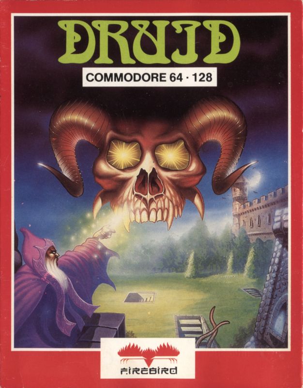 Front Cover for Druid (Commodore 64)
