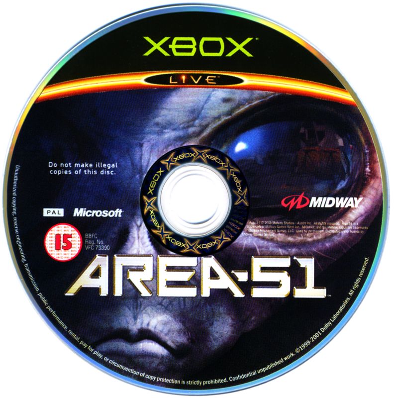 Media for Area-51 (Xbox)