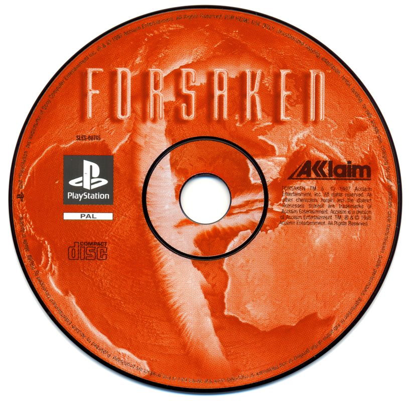 Forsaken cover or packaging material - MobyGames