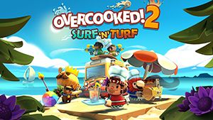 Front Cover for Overcooked! 2: Surf 'n' Turf (Nintendo Switch) (download release)