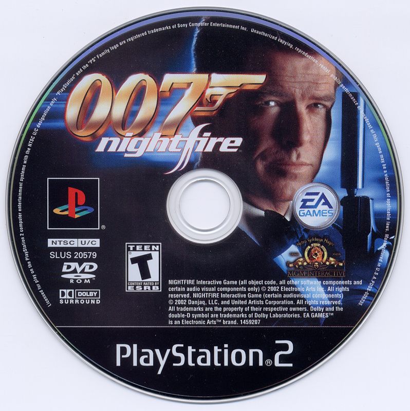 Media for 007: Nightfire (PlayStation 2)