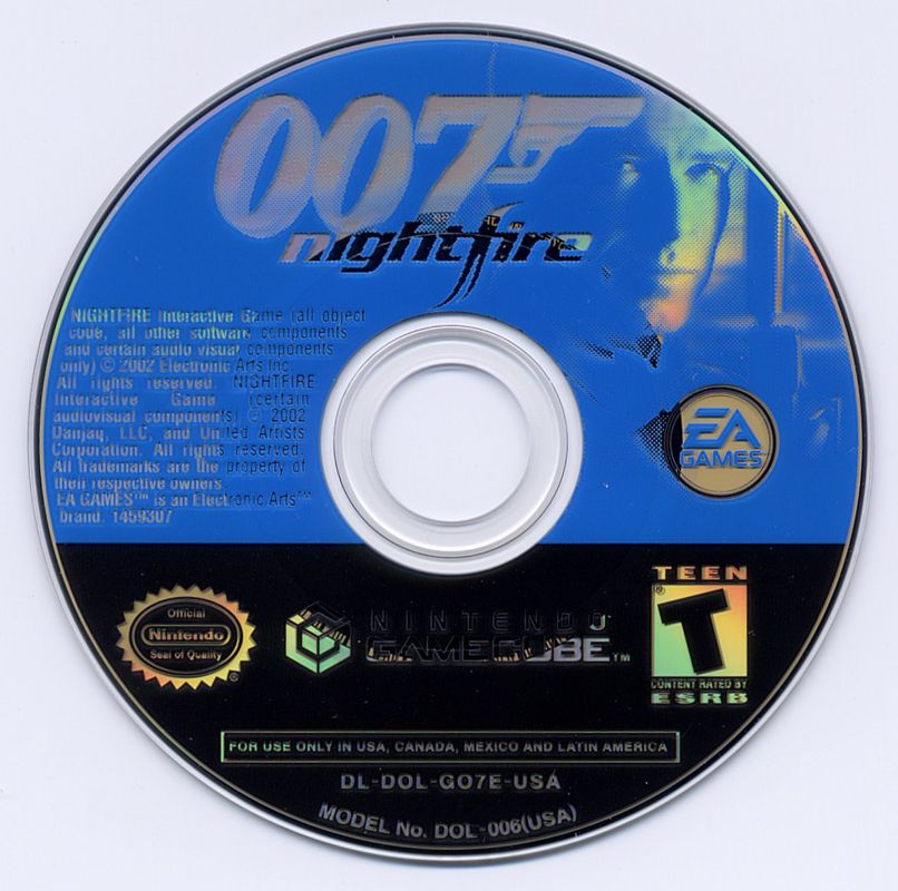 Media for 007: Nightfire (GameCube)