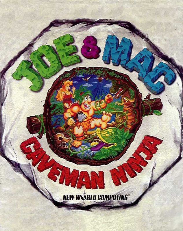 Front Cover for Joe & Mac: Caveman Ninja (DOS)