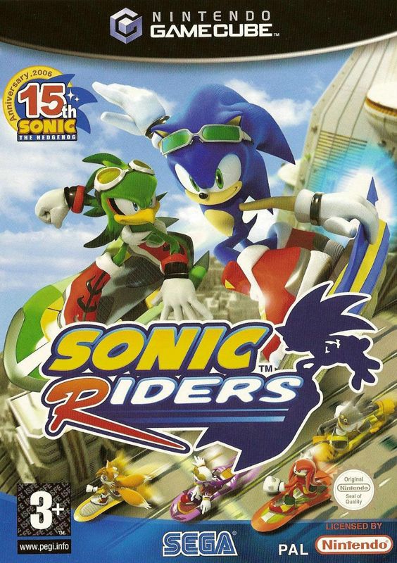 Front Cover for Sonic Riders (GameCube)