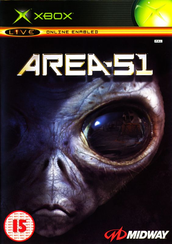 Front Cover for Area-51 (Xbox)