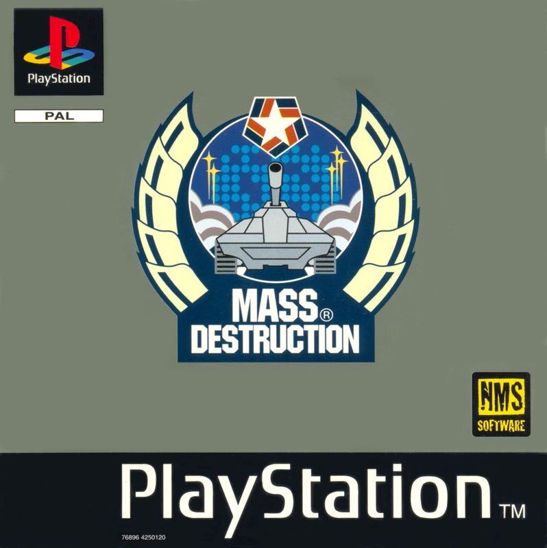 Front Cover for Mass Destruction (PlayStation)