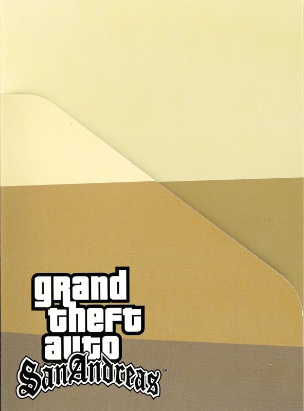 Other for Grand Theft Auto: San Andreas (Special Edition) (PlayStation 2): Game Case - Inside Cover Left