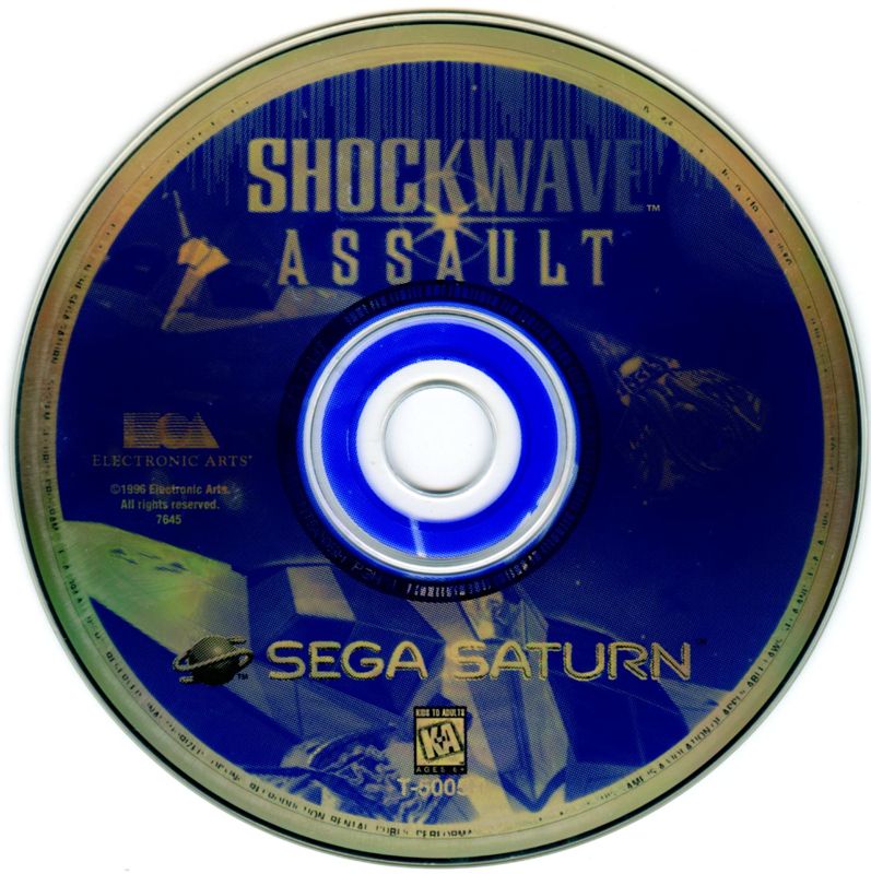 Media for Shockwave Assault (SEGA Saturn)