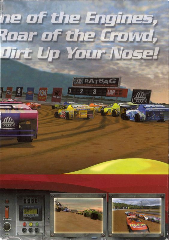 Inside Cover for Dirt Track Racing 2 (Windows): Right Flap