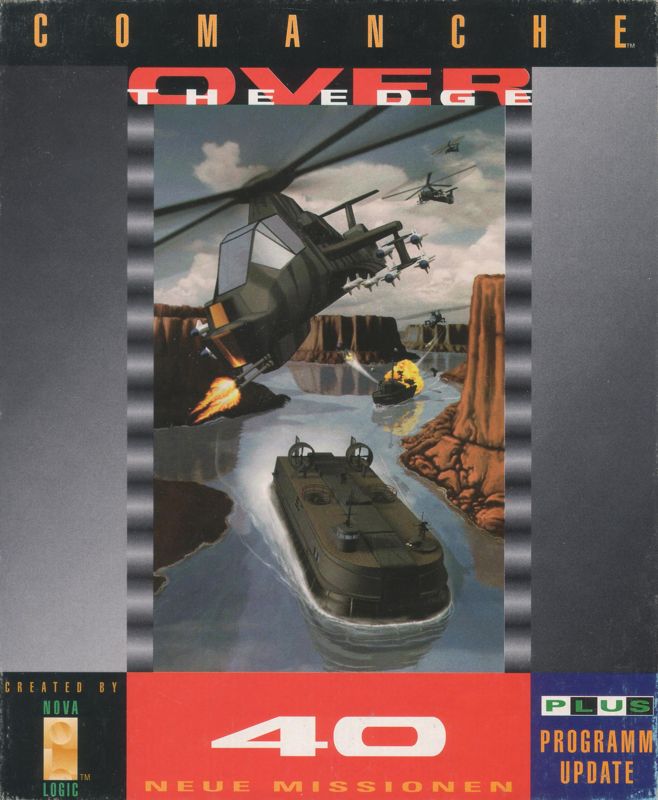 Front Cover for Comanche: Over the Edge (DOS)