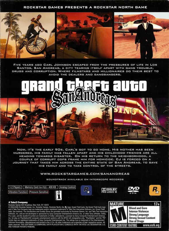 Raro Jogo Gta San Andreas Special Edition