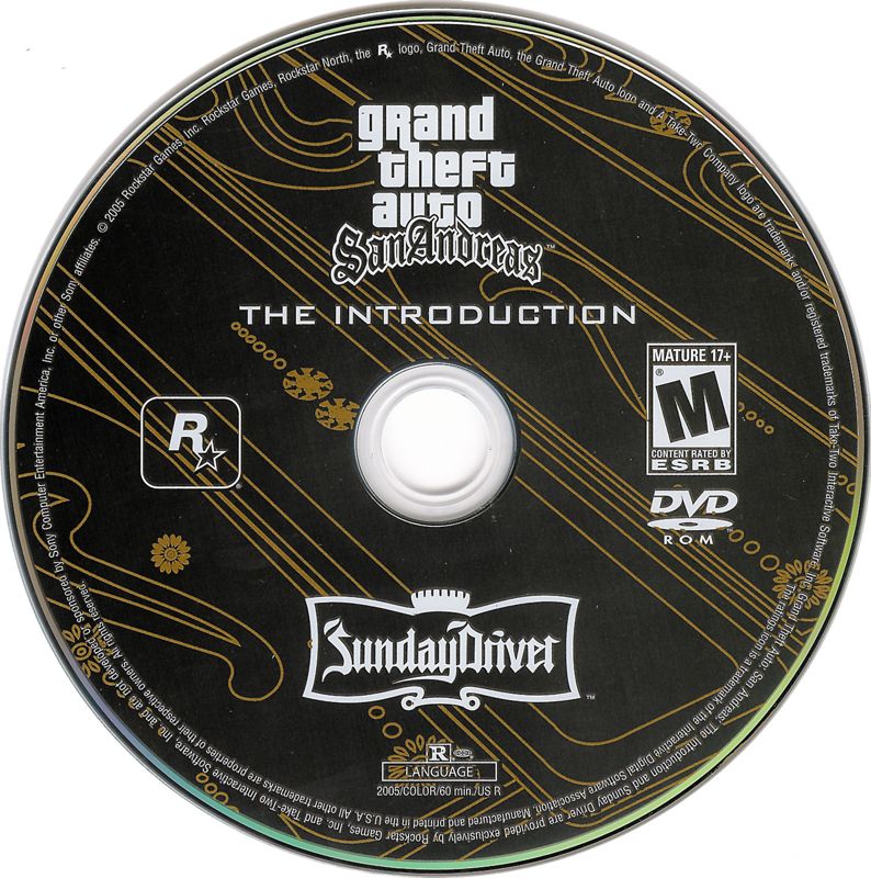 Grand Theft Auto: San Andreas cover or packaging material - MobyGames