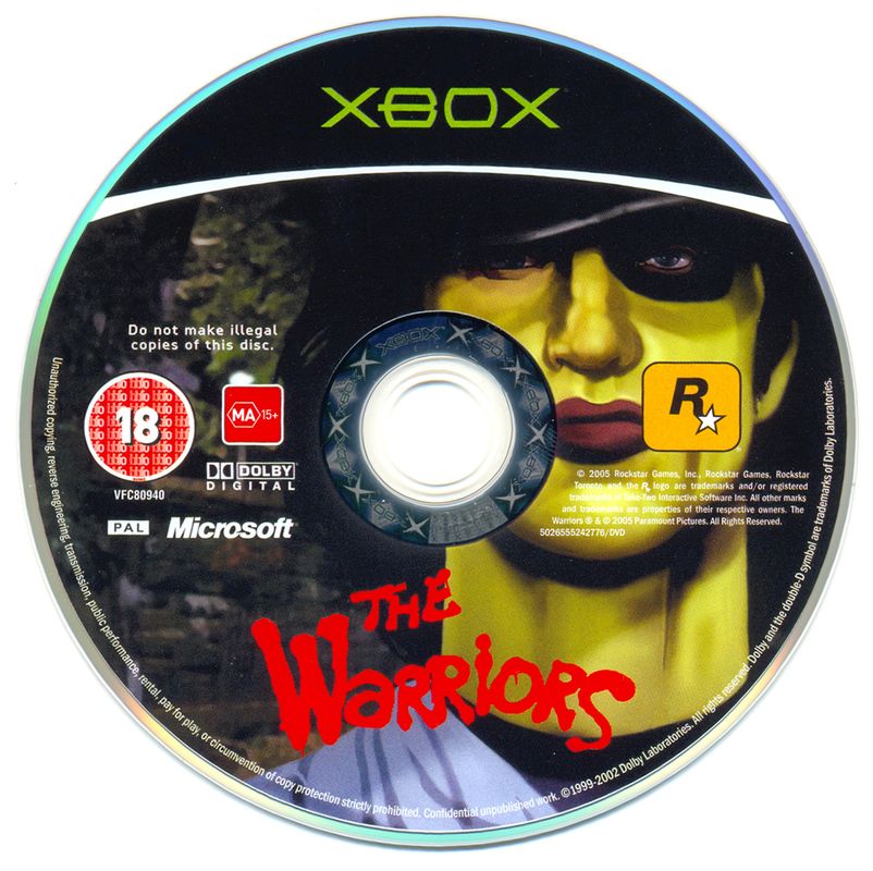 Media for The Warriors (Xbox)