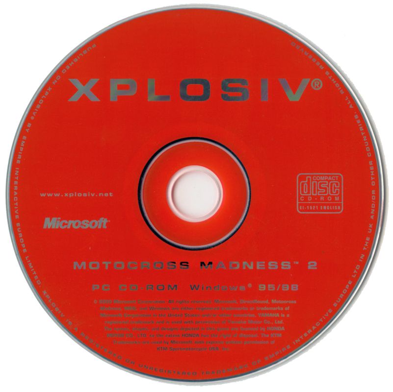 Media for Motocross Madness 2 (Windows) (Xplosiv release)