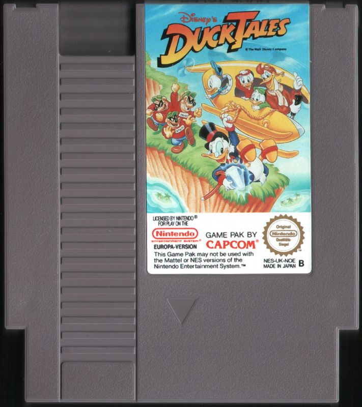 Media for Disney's DuckTales (NES)