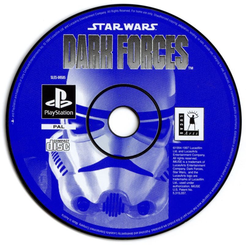 Star Wars: Dark Forces cover or packaging material - MobyGames