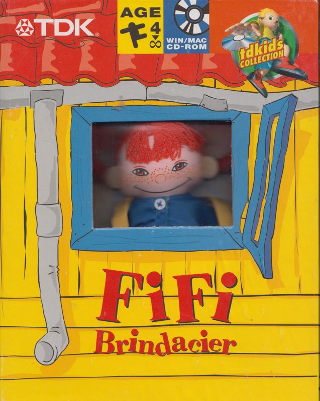 Front Cover for Pippi (Macintosh and Windows): W/ Pippi doll