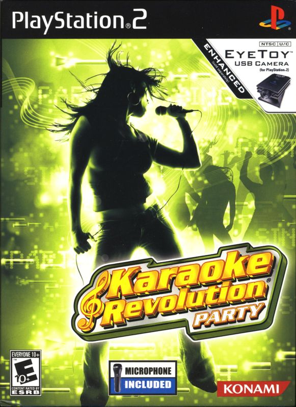 Front Cover for Karaoke Revolution: Party (PlayStation 2)