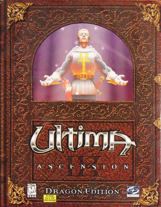 Front Cover for Ultima IX: Ascension (Dragon Edition) (Windows)