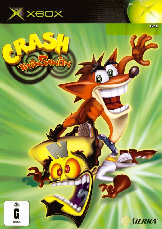 Front Cover for Crash Twinsanity (Xbox)