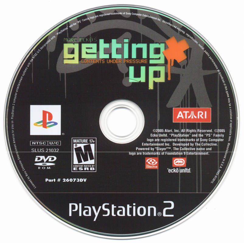 Media for Marc Ecko's Getting Up: Contents Under Pressure (PlayStation 2)