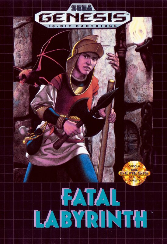 Front Cover for Fatal Labyrinth (Genesis)