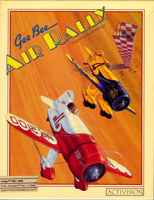 Front Cover for Gee Bee Air Rally (Amiga)