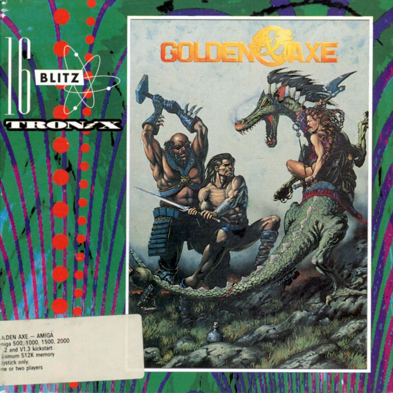Front Cover for Golden Axe (Amiga) (Budget release)