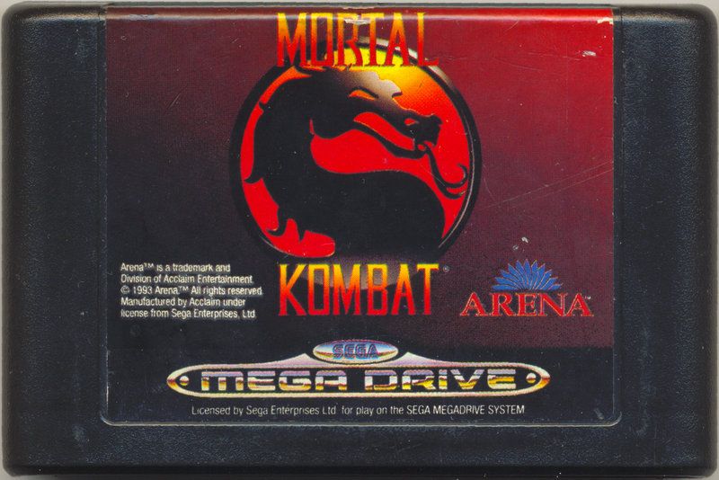 Media for Mortal Kombat (Genesis)