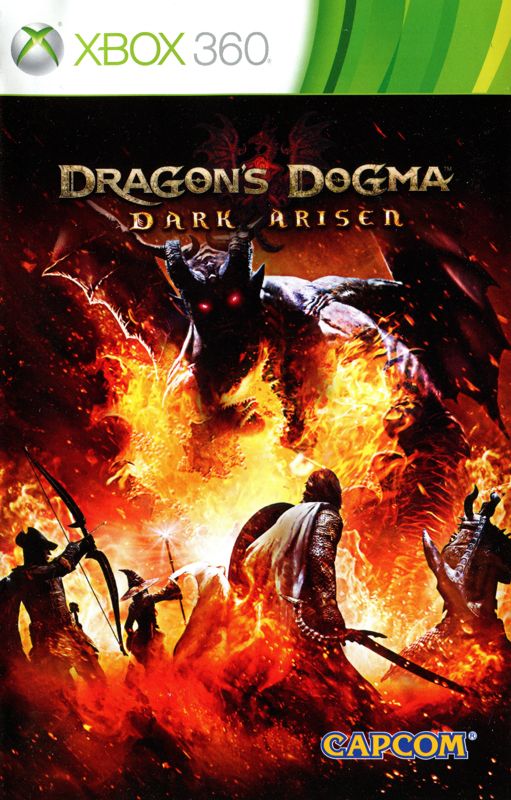 Manual for Dragon's Dogma: Dark Arisen (Xbox 360): Front