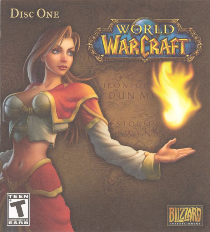 Other for World of WarCraft (Macintosh and Windows): CD Sleeve - Front (Disc 1)