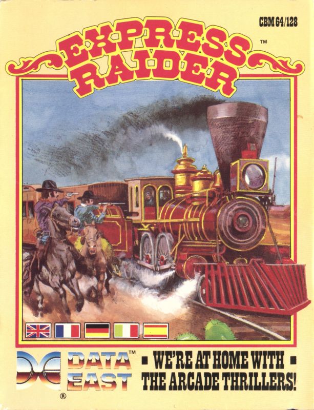 Front Cover for Express Raider (Commodore 64)