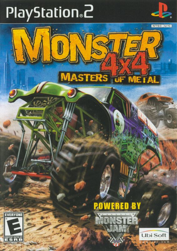Front Cover for Monster 4x4: Masters of Metal (PlayStation 2)