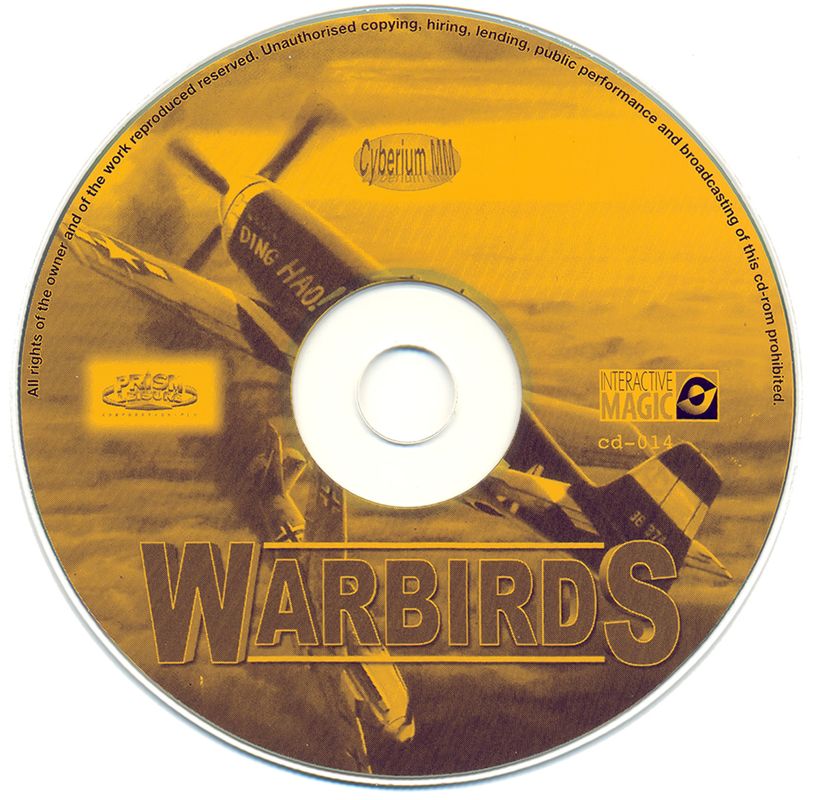 Media for WarBirds II (Windows) (2.5 Cyberium release)