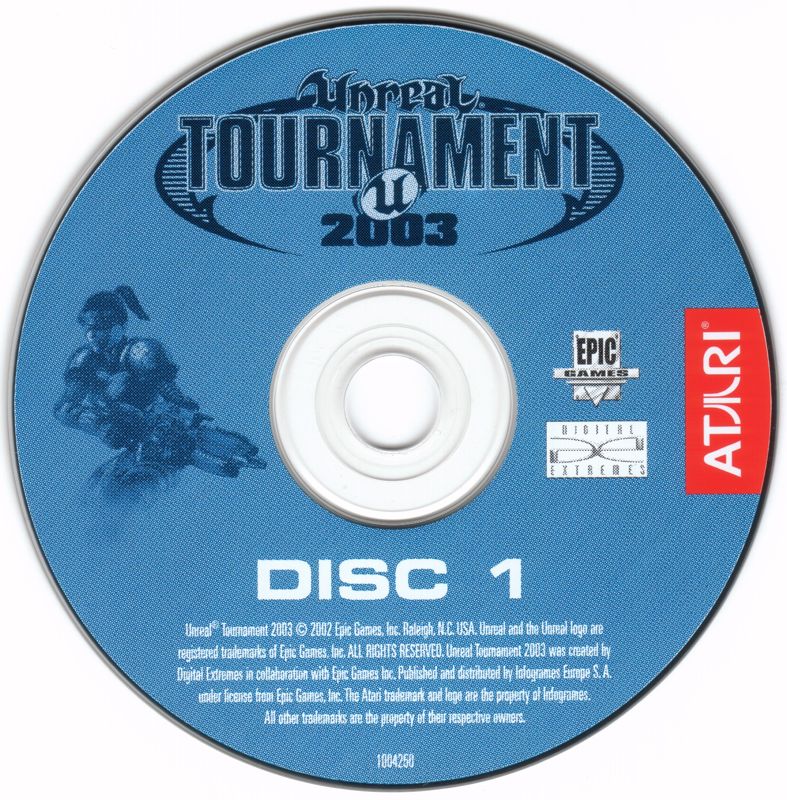 Media for Unreal Tournament 2003 (Linux and Windows): Disc 1