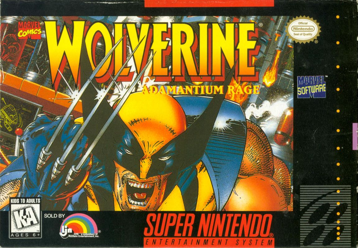 Wolverine: Adamantium Rage (1994) - MobyGames