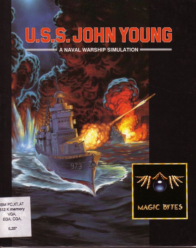 Front Cover for U.S.S. John Young (DOS)