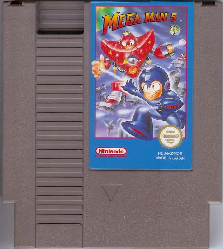 Media for Mega Man 5 (NES)