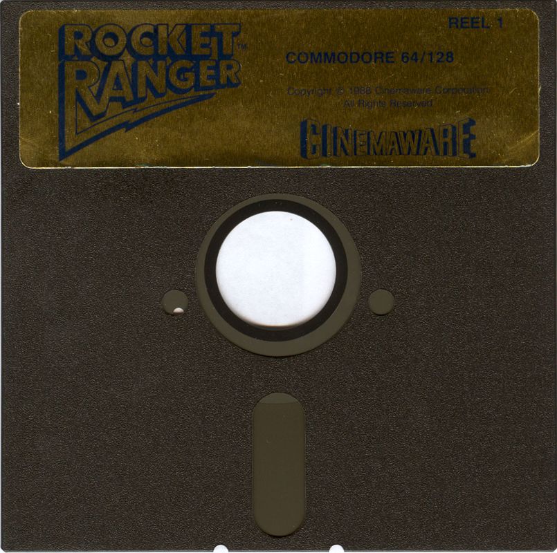 Media for Rocket Ranger (Commodore 64): Disk 1/2